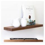 UltraShelf Solid Wood Floating Shelf for Wall