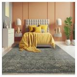 Transitional All Over Wool Oriental Area Rug in