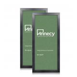 Annecy 8x24 Picture Frame Black 2 Pack