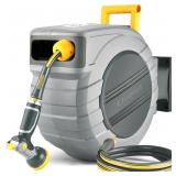 Retractable Garden Hose Reel   1 2 in x 130 ft