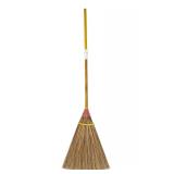 Garden Broom  61 Inch  Natural Coconut Leaf