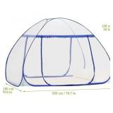 LEMESO Mosquito Net for Bed Pop Up Mosquito Net