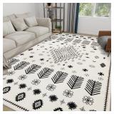YIHOUSE 5 8 Ft Washable Area Rugs  Nonslip