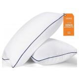 Bed Pillows for Sleeping  King Size  Set of 2