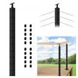 Cable Railing Corner Post 36 Inch  Post 35 x2 x2