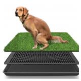 Dog Potty Tray Indoor Outdoor Washable Pee Pad
