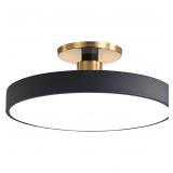 Modern LED Semi Flush Mount Ceiling Light Mid