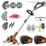 String Trimmer Cordless   21V 2x4 0A Battery