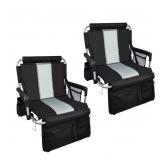 Stadium Seats for Bleachers with Back Support