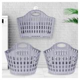 2 Pack Laundry Hampers  Collapsible Plastic