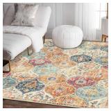 Lahome Moroccan Machine Washable Rug   4 x 6