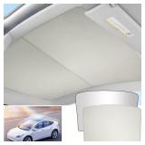 Sze 4Pcs Sunroof Shade for Tesla Model Y 2020