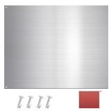24 x 30 Inch Stainless Steel Backsplash Range