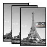 upsimples 16x24 Frame Black 3 Pack  Poster