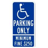 SmartSign   K 4352 EG 12x24  Handicap Parking
