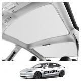 Roof Sunshades for Tesla Model 3 2024  Upgraded