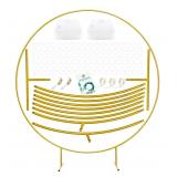 LANGXUN Large Size Metal Round Balloon Arch kit
