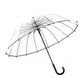 ThreeH Clear Bubble Travel Umbrella Automatic
