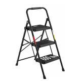 OFFSITE BONTEC 3 Step Ladder  Folding Step Stool