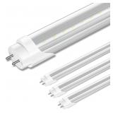 OFFSITE 4 Pack T8 LED Bulbs 4 Foot  24W 3000LM