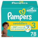 OFFSITE Pampers Swaddlers Diapers   Size 3  78