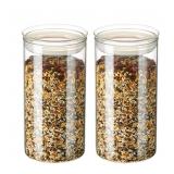 OFFSITE ZENS 74 fl oz Glass Storage Containers