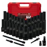OFFSITE AMM 1 2  Drive Deep Impact Socket Set