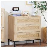 OFFSITE CCF Rattan Dresser 3 Drawer Dresser for