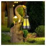 OFFSITE Solar Elephant Decor Statues Lights