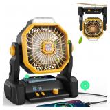 OFFSITE Camping Fan Rechargeable with Wireless