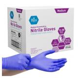 MedPride Powder Free Nitrile Exam Gloves  Medium