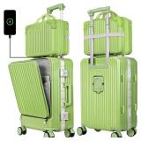 Aluminum Frame Luggage Carry On Suitcase Sets