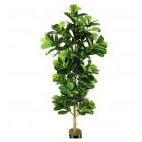 7 3ft Artificial Fiddle Leaf Fig Tree  87in