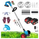 Weed Wacker Electric Cordless Battery Powered