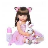 Wamdoll 22 inch 55CM Realistic Sweet Face Real