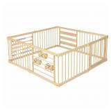 Wooden Playpen Extra Large for toddlers and
