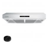 AMZCHEF Under Cabinet Range Hood 30 Inch 900CFM