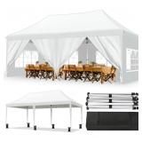Canopy 10x10 Pop Up Canopy Tent with 6 Sidewalls
