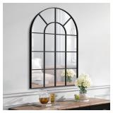 Arched Window Mirror  24x36 inch Window Pane
