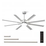 Amico Ceiling Fans with Lights  72 inch Indoor