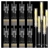 8 Sets Clear Candelabra Centerpieces for Wedding