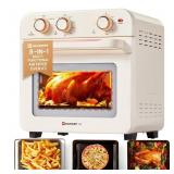 HAUSWIRT Air Fryer Toaster Oven Combo K3  Retro