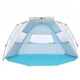 WolfWise Easy Up Beach Tent UPF 50  Portable