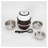 Electric Lunch Box Rice Cooker  3 Layers 2L