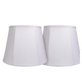 Double Tootoo Star White Lamp Shade Set of 2