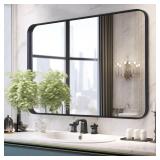 Bathroom Mirror  Black Mirror for Bathroom