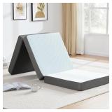 4 inch Folding Mattress Single  Memory Foam