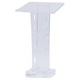 Acrylic Podium Pulpit Podium Stand Lectern Clear