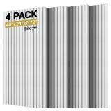TONOR 4 Pack Bilayer Acoustic Panels Large Self