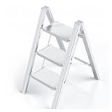 3 Step Ladder Folding Step Stool with Anti Slip